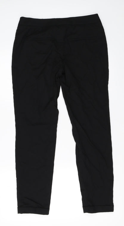 Womens UK Size 10 NEXT Regular Fit  Black Trousers