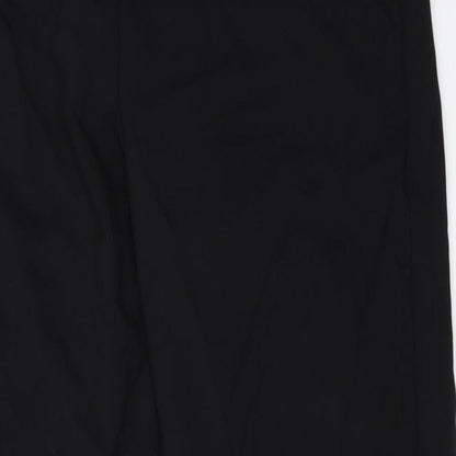 Womens UK Size 14 Papaya Regular Fit  Black Trousers