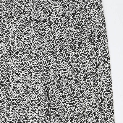 Womens UK Size 10 Julipa Regular Fit Cropped White Trousers