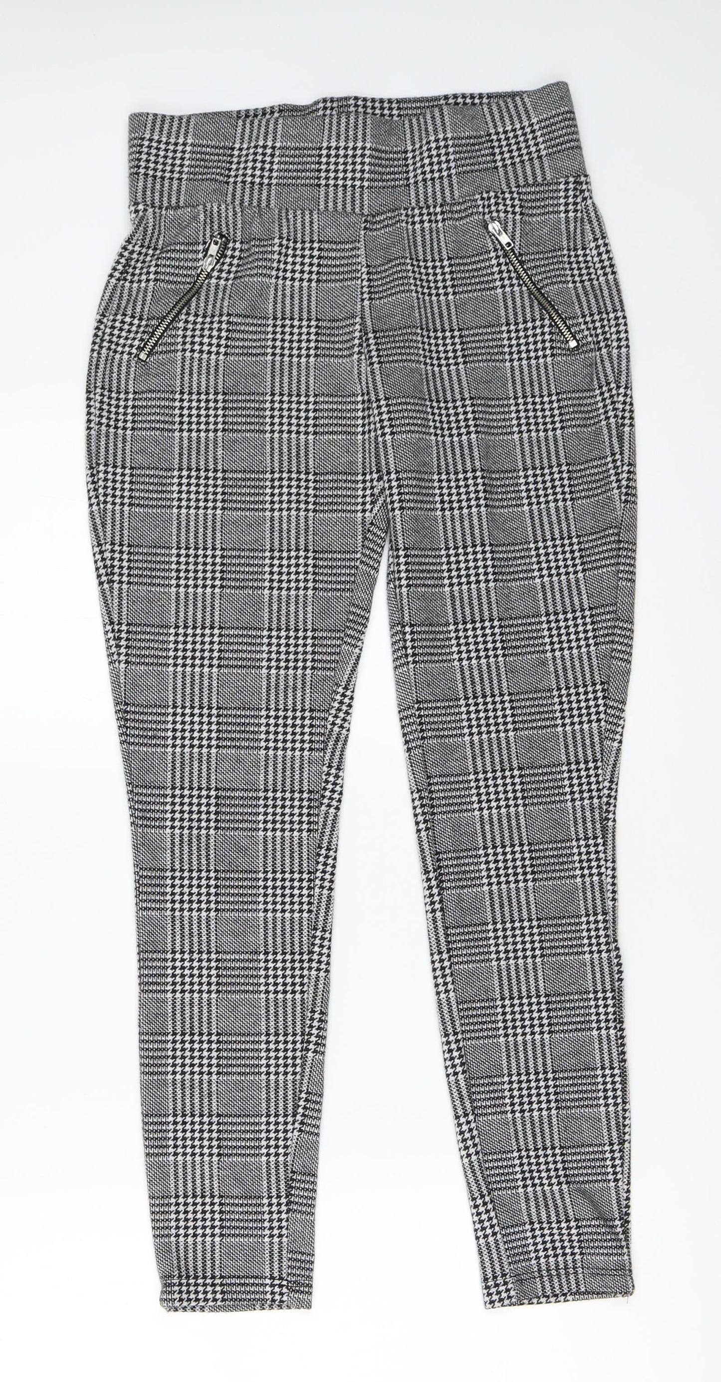 Womens UK Size 8 New Look  Capri Black Leggings