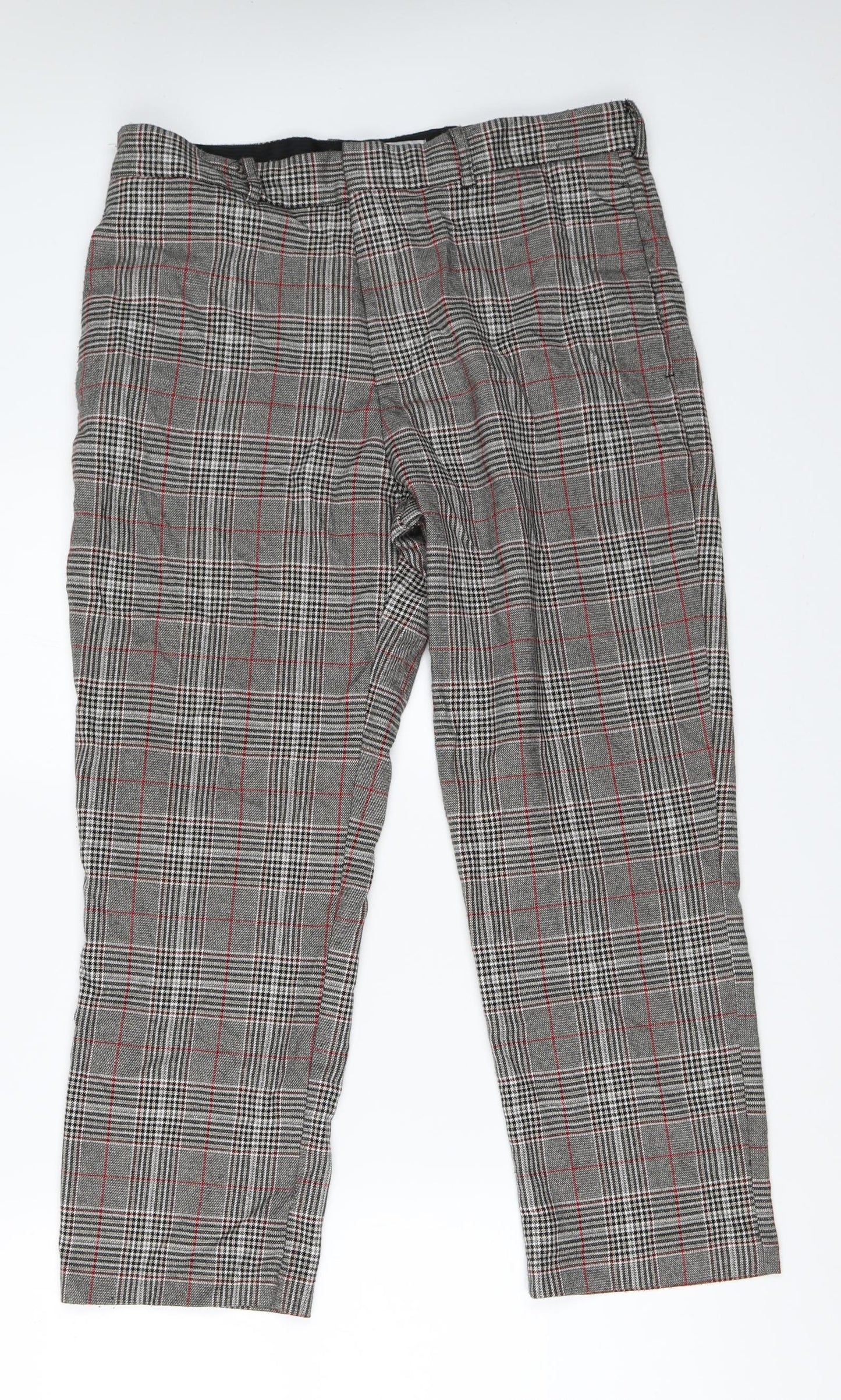Loom Mens Grey   Trousers  Size 32 in L25 in