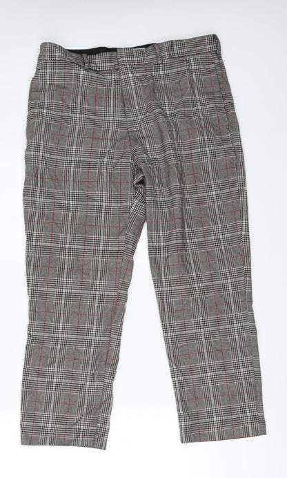 Loom Mens Grey   Trousers  Size 32 in L25 in