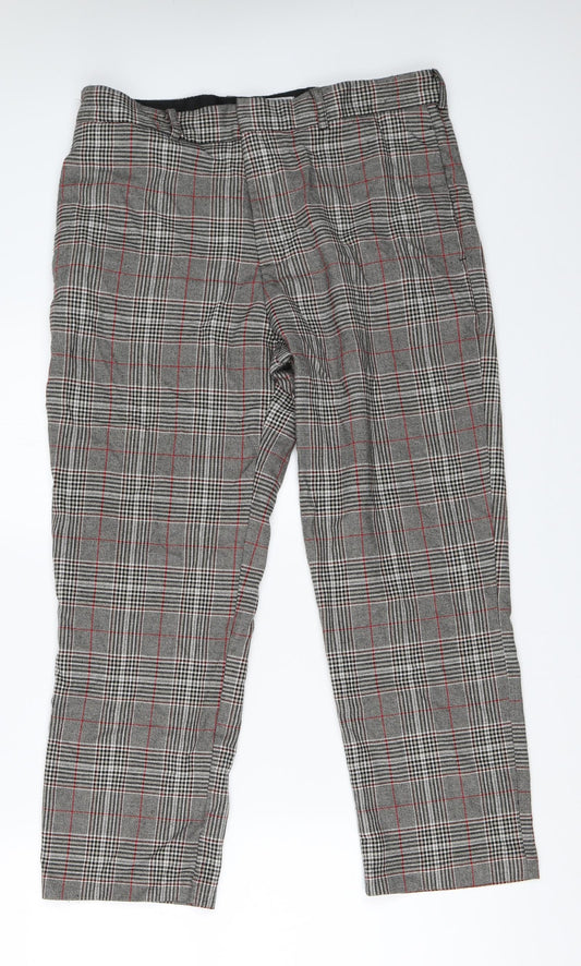 Loom Mens Grey   Trousers  Size 32 in L25 in