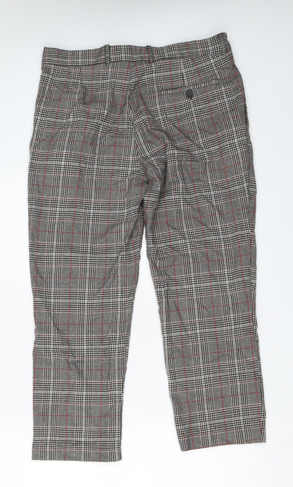 Loom Mens Grey   Trousers  Size 32 in L25 in