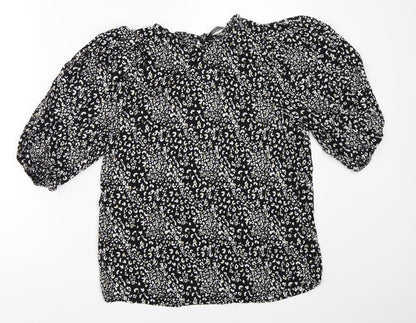 F&F Womens Black   Basic Blouse Size 8