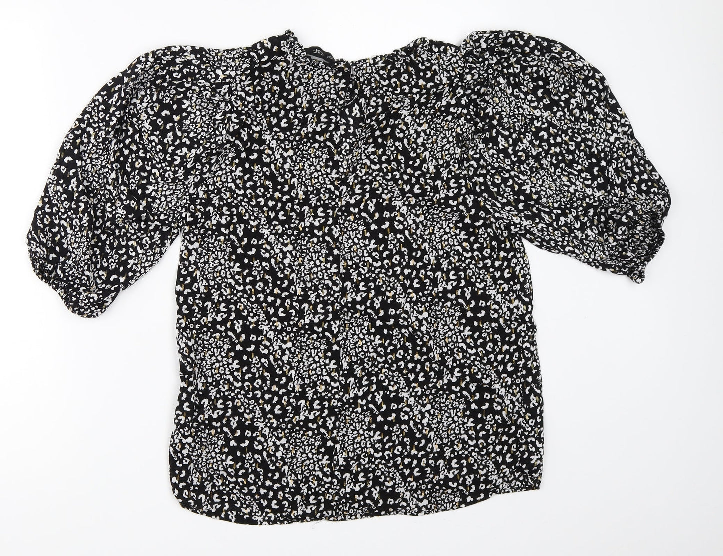 F&F Womens Black   Basic Blouse Size 8