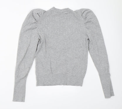 Womens UK Size M H&M Grey Pullover Jumper
