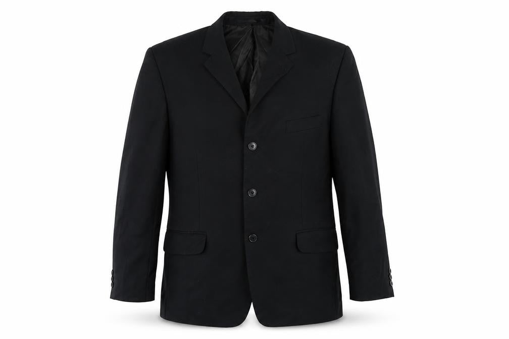 Mens UK Size 42 Burton Regular Black Suit Jacket