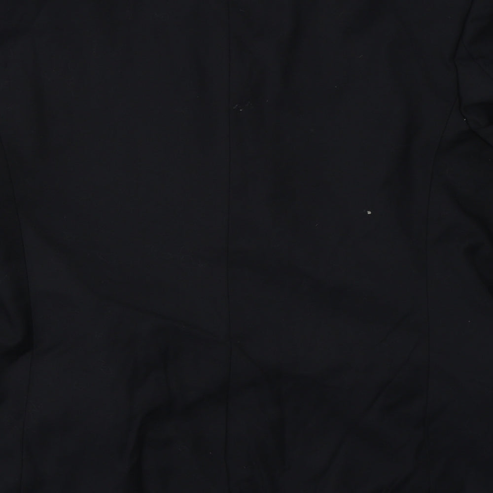 Mens UK Size 42 Burton Regular Black Suit Jacket