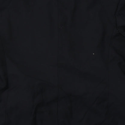 Mens UK Size 42 Burton Regular Black Suit Jacket