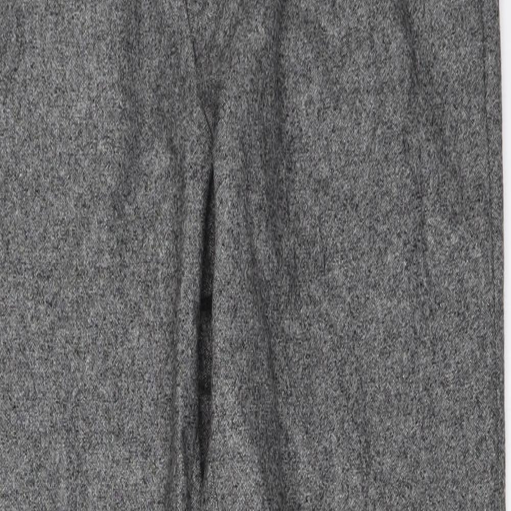 Womens UK Size 32 in Preworn Regular Fit  Grey Trousers