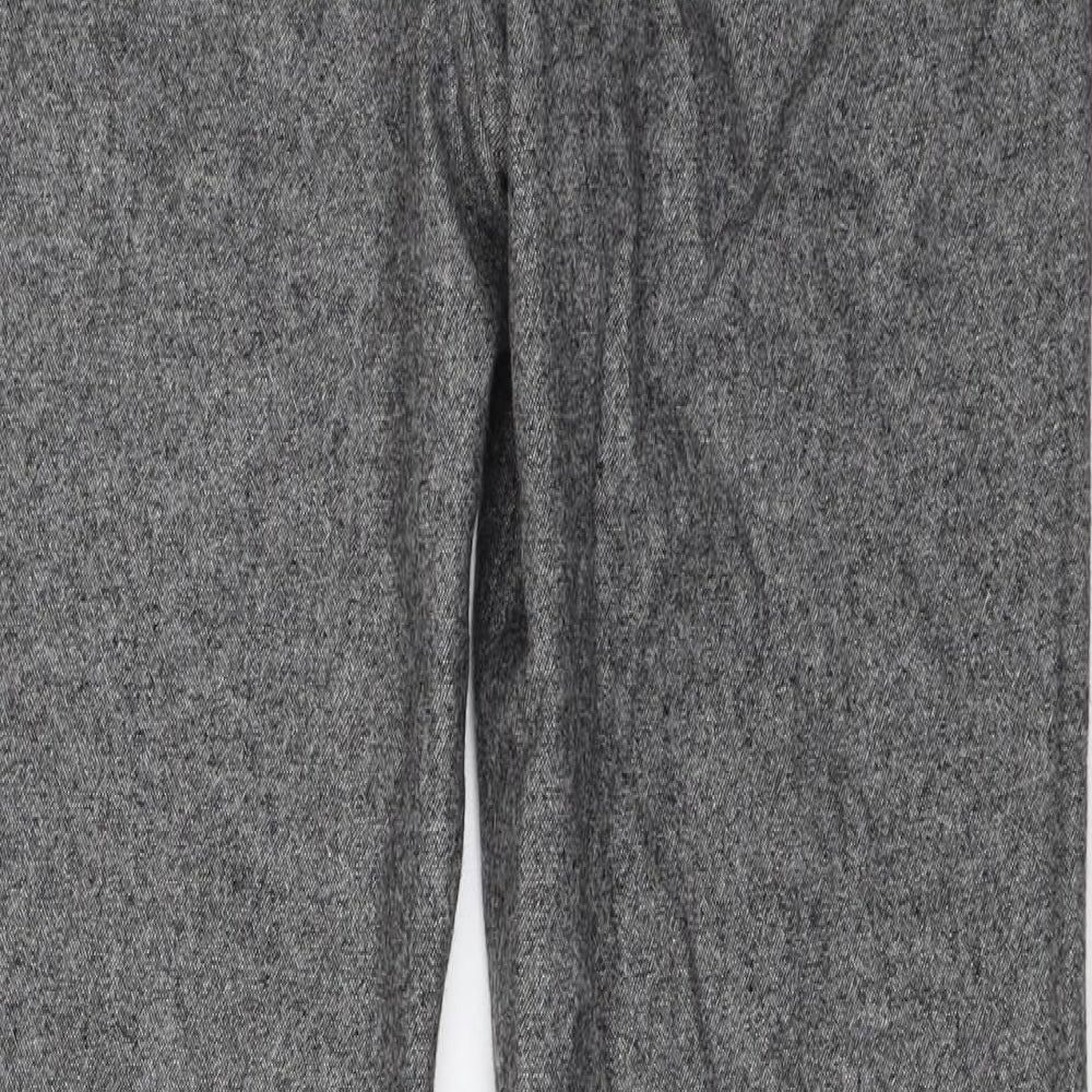Womens UK Size 32 in Preworn Regular Fit  Grey Trousers