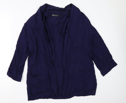 Womens UK Size 16 Internationale Blue Jacket