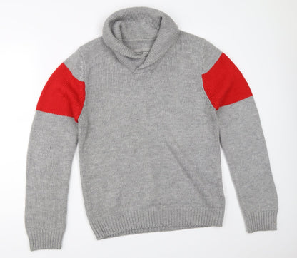 New Look Mens Grey   Pullover Jumper Size M