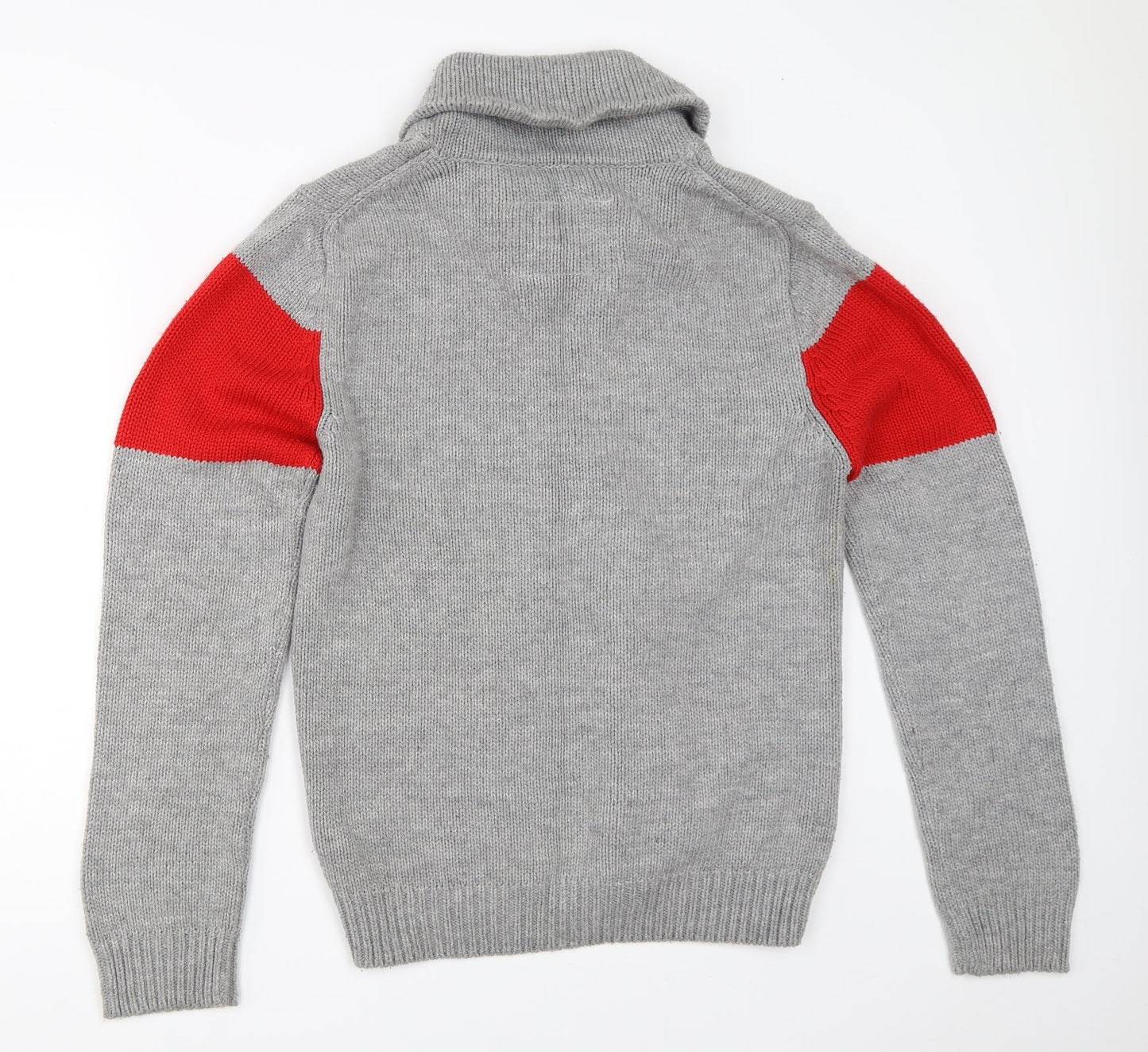 New Look Mens Grey   Pullover Jumper Size M