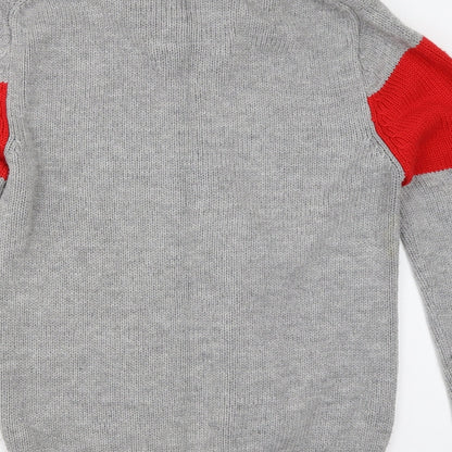 New Look Mens Grey   Pullover Jumper Size M