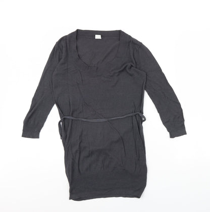 Womens UK Size 12 New Look Grey Pullover Jumper