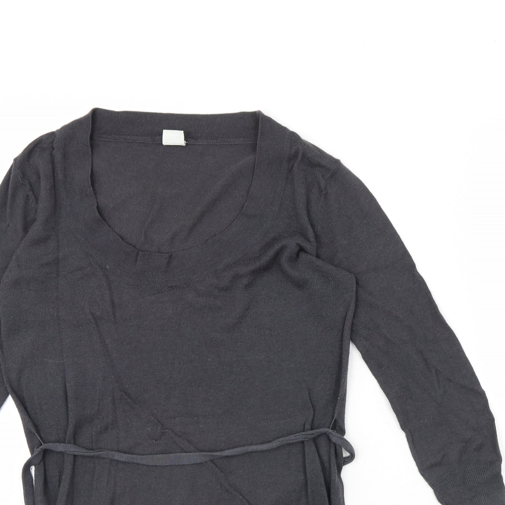 Womens UK Size 12 New Look Grey Pullover Jumper