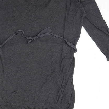 Womens UK Size 12 New Look Grey Pullover Jumper