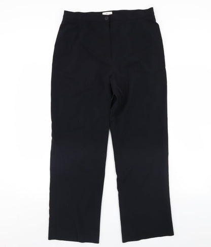 cc Womens Blue   Trousers  Size 14 L28 in