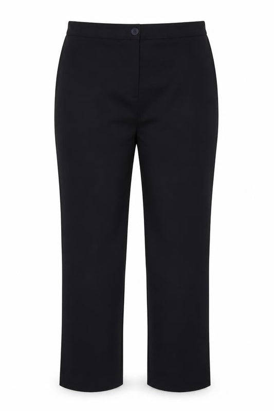 Womens UK Size 14 cc Regular Fit  Blue Trousers