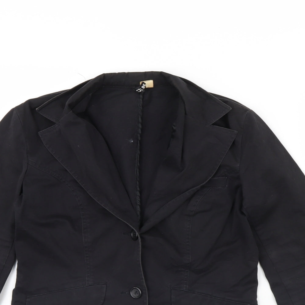 Womens UK Size 10 Divided Black Jacket