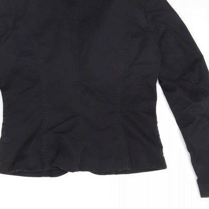 Womens UK Size 10 Divided Black Jacket