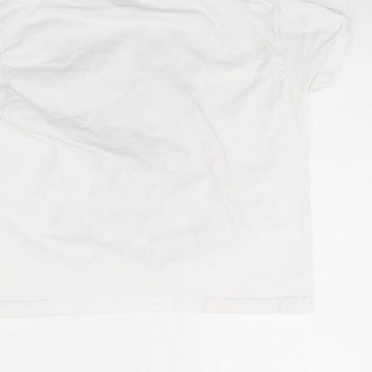 Fruit of the Loom Boys White   Basic T-Shirt Size 5 Years  - Comic Print