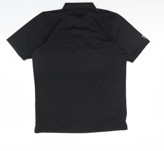 F&G Mens Black    Polo Size M