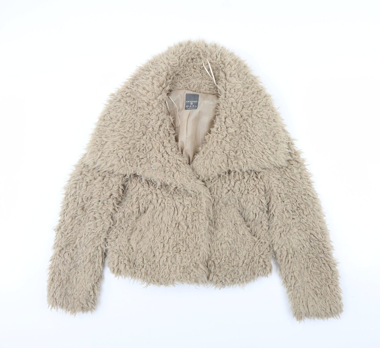 Primark Womens Beige   Jacket  Size XS