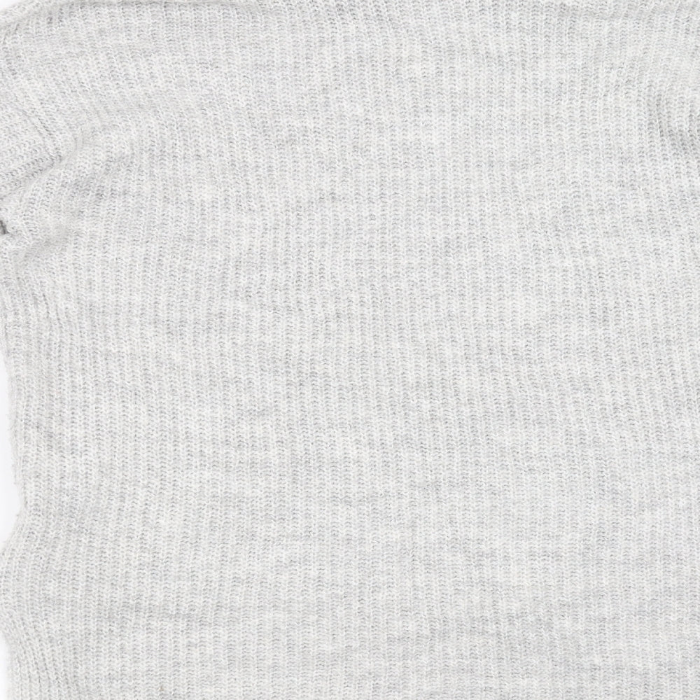 Womens UK Size M Sainsburys Grey Pullover Jumper