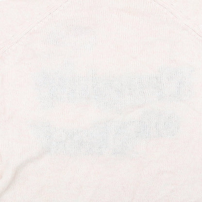 River Island Womens Pink   Pullover Sweatshirt Size 6  - chrismas