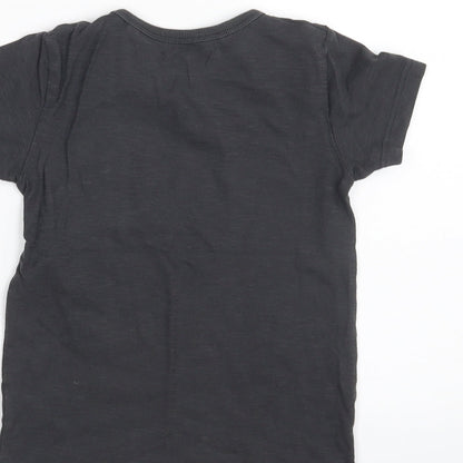 Next Boys Grey   Basic T-Shirt Size 7 Years