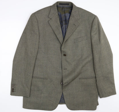Mens UK Size 44 Marks and Spencer Regular Gold Suit Jacket