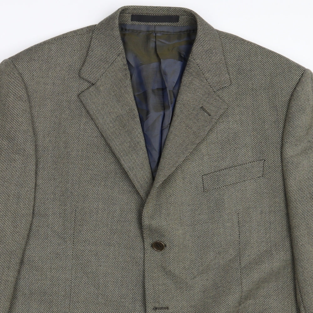Mens UK Size 44 Marks and Spencer Regular Gold Suit Jacket