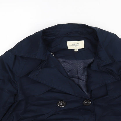 Womens UK Size 14 Papaya Blue Jacket