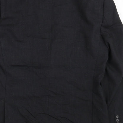 Mens UK Size 38 Carl Gross Regular Grey Suit Jacket