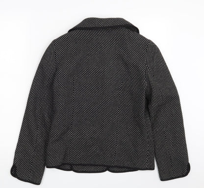 Womens UK Size 10 Penny plain Black Jacket
