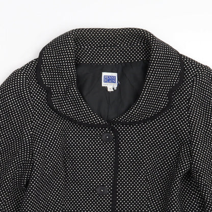 Womens UK Size 10 Penny plain Black Jacket