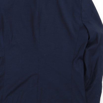 Mens UK Size 42 H&M Regular Blue Suit Jacket
