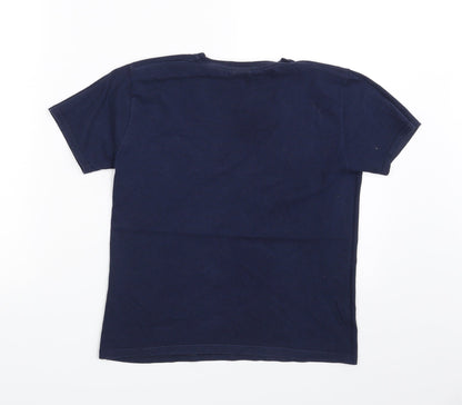 Fruit of the Loom Boys Blue   Basic T-Shirt Size 7 Years