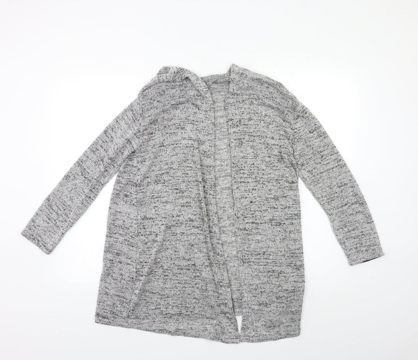 Womens UK Size M H&M Grey Cardigan Jumper