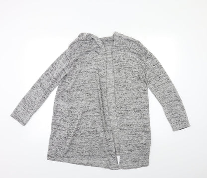 Womens UK Size M H&M Grey Cardigan Jumper