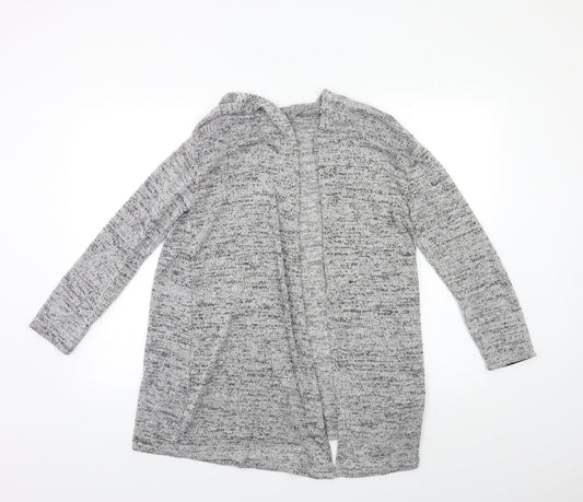 Womens UK Size M H&M Grey Cardigan Jumper