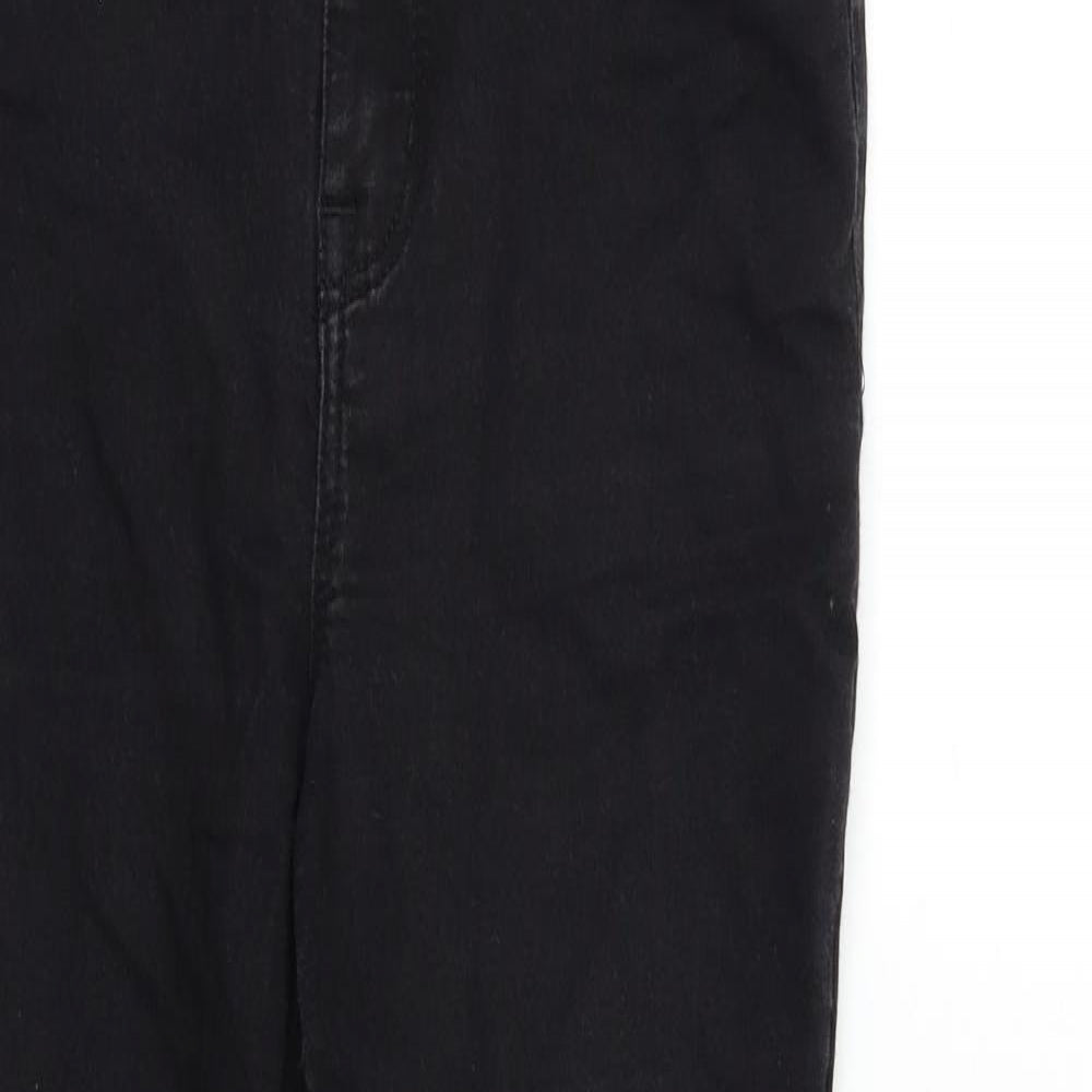 Womens UK Size 10 H&M Regular Fit Skinny Black Jeans