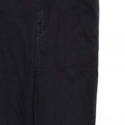 Womens UK Size 10 H&M Regular Fit Skinny Black Jeans