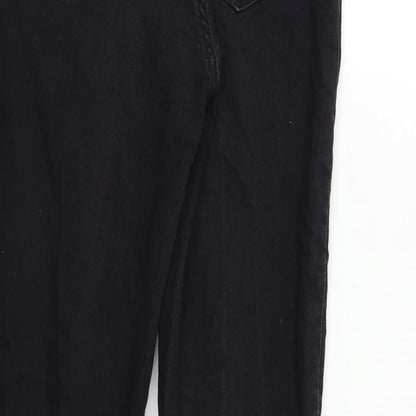 Womens UK Size 10 H&M Regular Fit Skinny Black Jeans