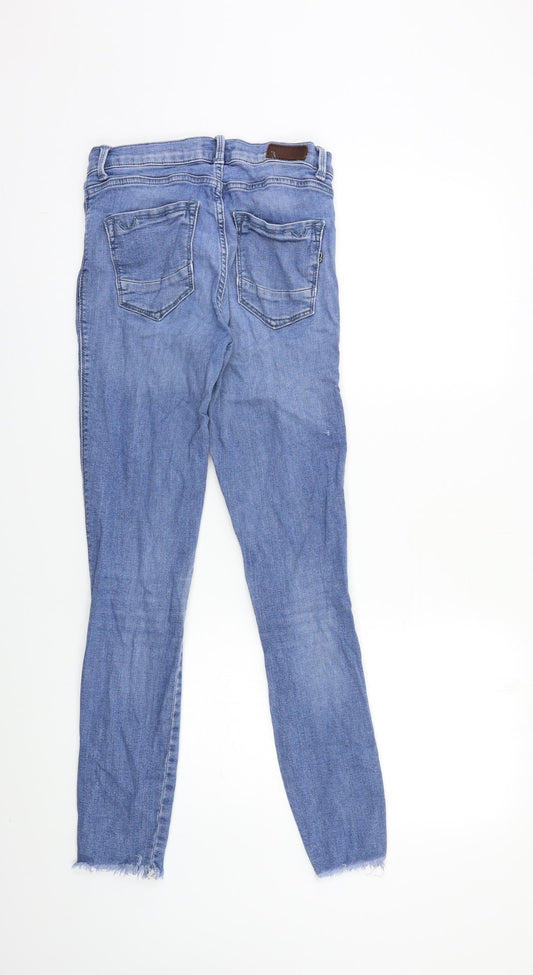 Womens UK Size S LTB Regular Fit Skinny Blue Jeans