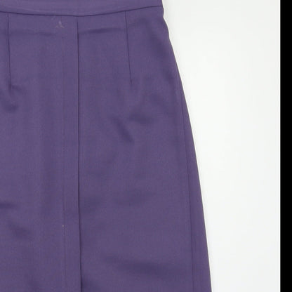 Amau Womens Purple   A-Line Skirt Size 14