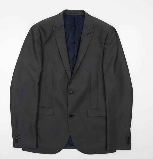 Mens UK Size 40 NEXT Regular Grey Suit Jacket